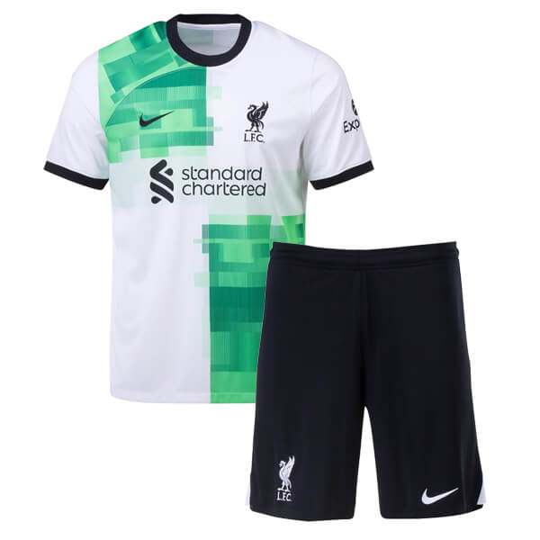 Kids Liverpool Soccer Kit Away Replica 2023/24