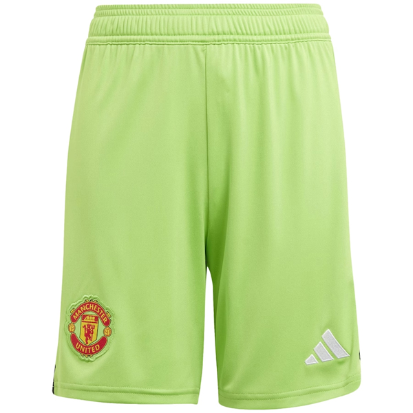 Manchester United Soccer Shorts Goalkeeper Replica 2023/24