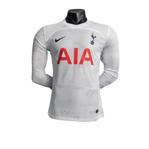 Tottenham Hotspur Soccer Jersey Home Long Sleeve Player Version 2023/24