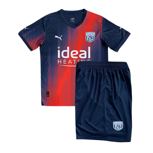 Kids West Bromwich Albion Soccer Kit Away Replica 2023/24