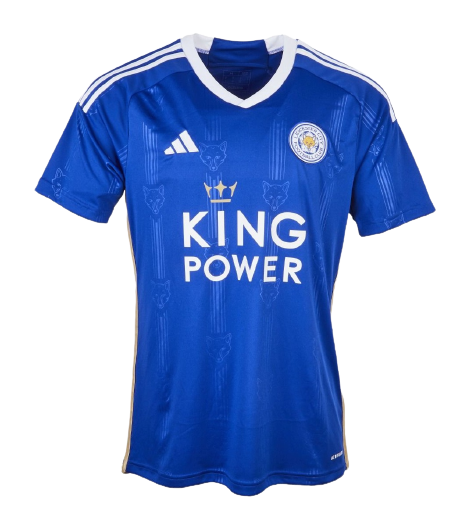Leicester City Soccer Jersey Home Replica 2023/24