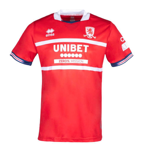 Middlesbrough Soccer Jersey Home Replica 2023/24