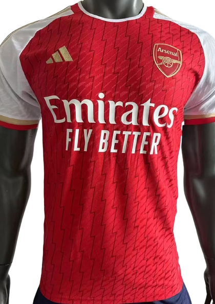 Arsenal Soccer Jersey Home Player Version 2023/24