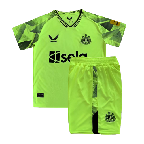 Kids Newcastle United Soccer Kit Goalkeeper Green 2023/24