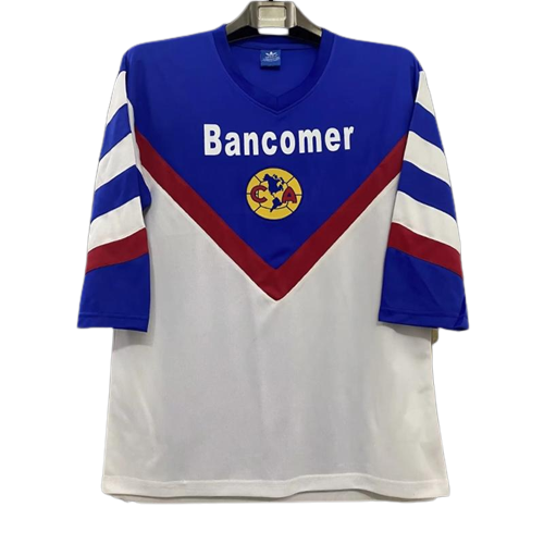 Club America Retro Soccer Jersey Away White Classic Football Shirt 98/99