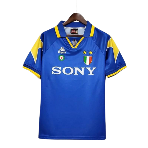 Retro 95/96 Juventus Away Blue Jersey