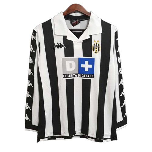 Retro 99/00 Juventus Home Long Sleeve Jersey