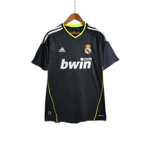 Retro 10-11 Real Madrid Away Black Soccer Jersey