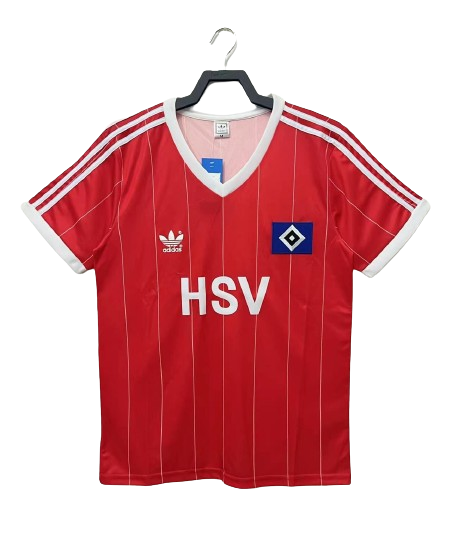 Retro 83/84 Hamburg SV Away Soccer Jersey