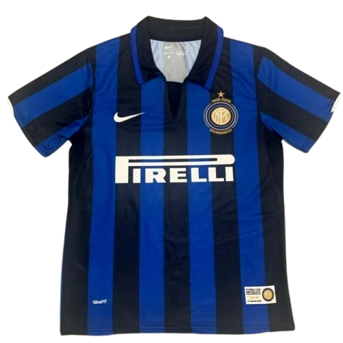 Retro 07 08 Inter Milan Home Soccer Jersey