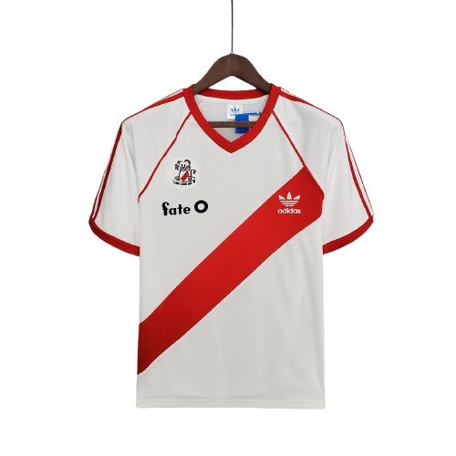 Retro 1986 River Plate Home Soccer Jersey
