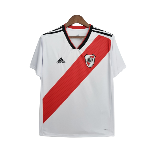 Retro River Plate 18/19 Home Soccer Jersey