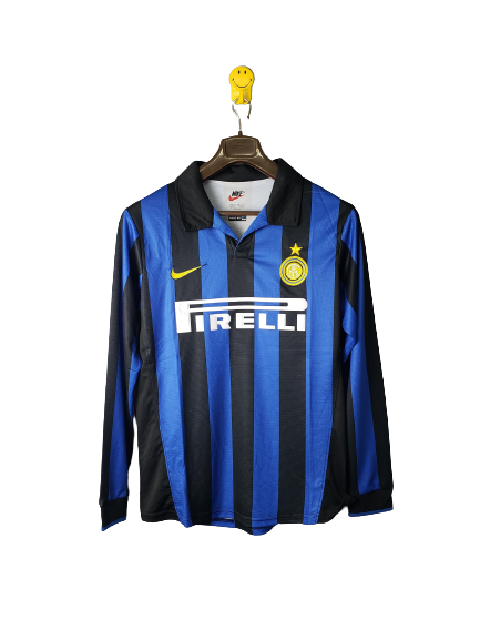 1998 Long Sleeve Retro Inter Soccer Jersey