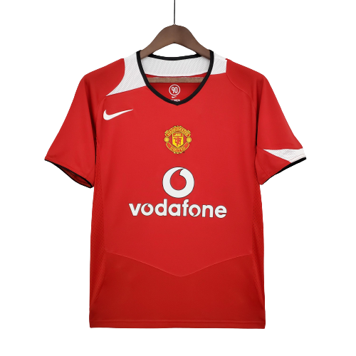 Retro Manchester United 04/06 Home Soccer Jersey