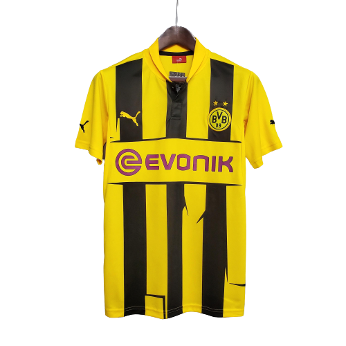 Retro Borussia Dortmund 12/13 Home Soccer Jersey