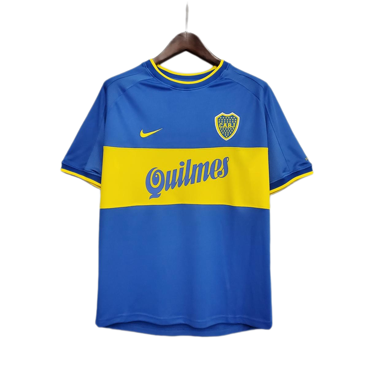 Retro Boca Juniors 99/00 Home Soccer Jersey
