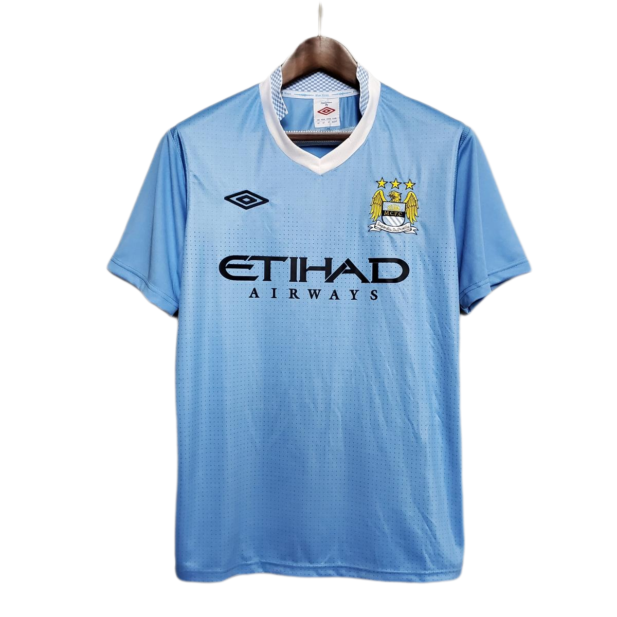 Retro Manchester City 11/12 Home Soccer Jersey