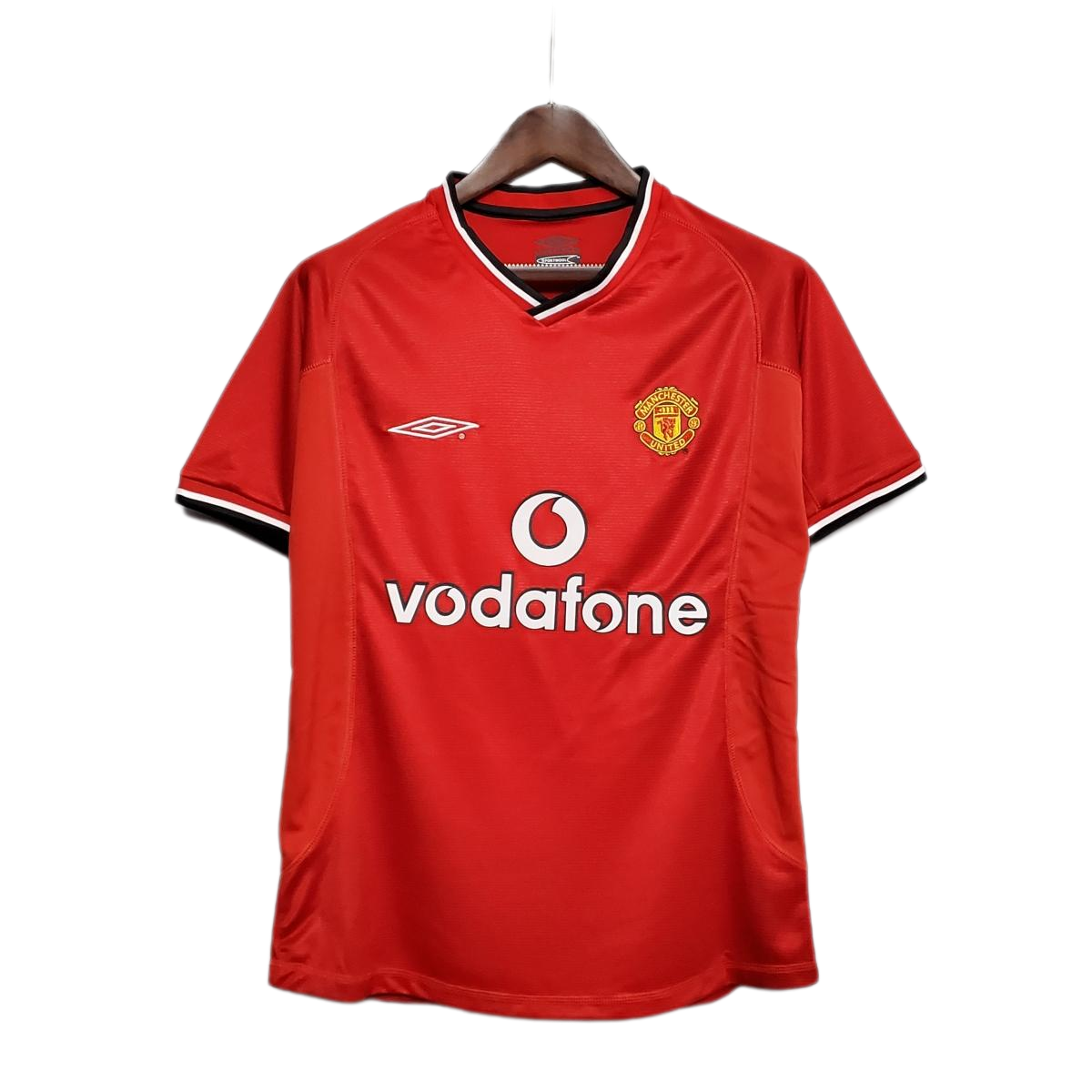 Retro 00/01 Manchester United Home Soccer Jersey