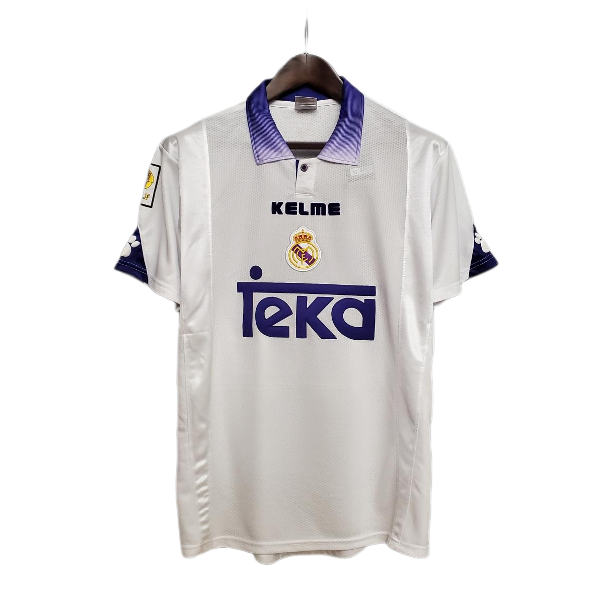 Retro Real Madrid 97/98 Home Soccer Jersey
