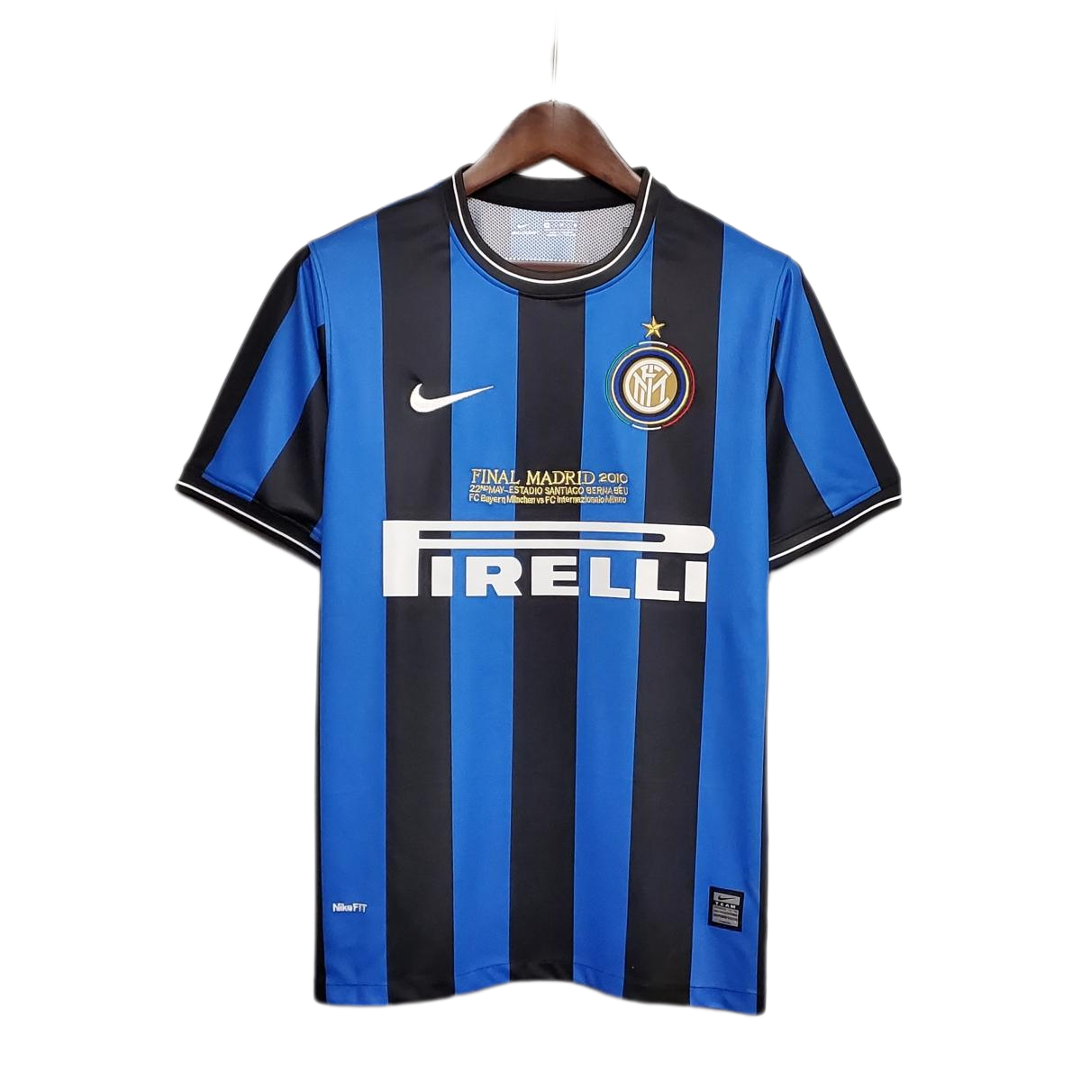 Retro 2010 Inter Milan Home Soccer Jersey