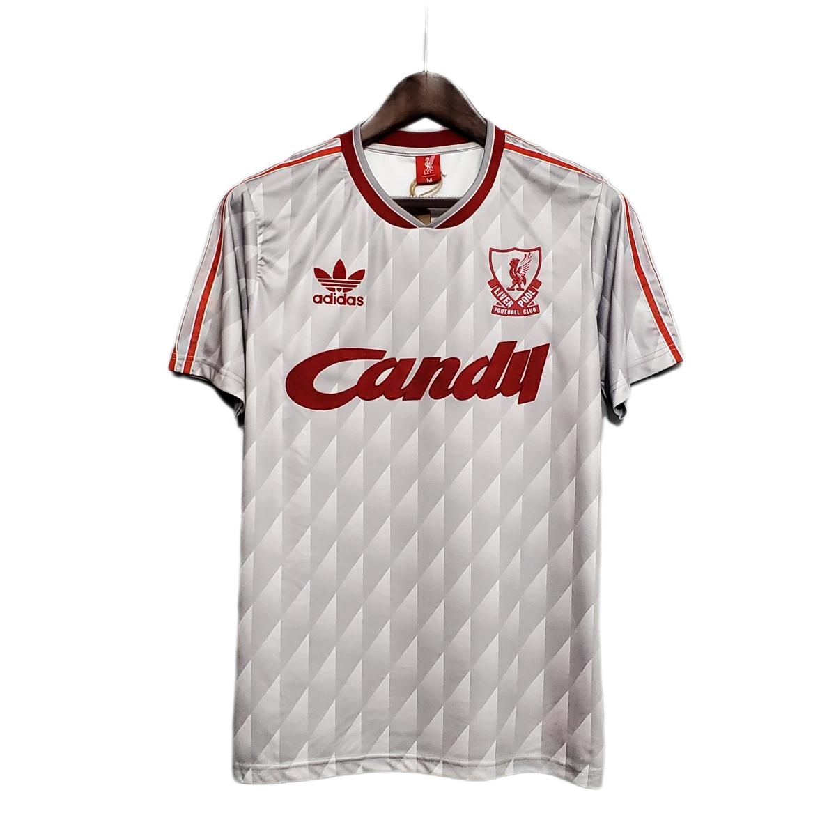 Retro 89/91 Liverpool away Soccer Jersey