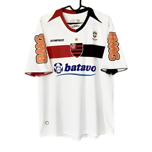 Retro 10/11 Flamengo Away White Jersey