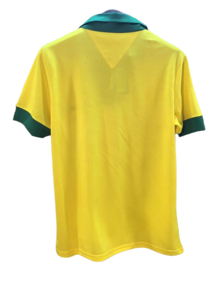 Brazil 1962 Home Yellow Retro Soccer Jersey
