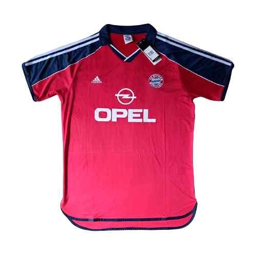 Bayern Munich Retro Soccer Jersey Home Classic Football Shirt 00/01