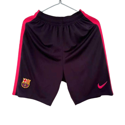 Barcelona Retro Soccer Shorts Away Classic Football Shirt 16/17