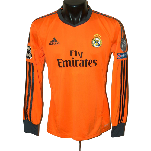 Real Madrid Retro Soccer Jersey Third Long Sleeve Classic Football Shirt 13/14