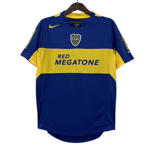 Boca Juniors Retro Soccer Jersey Home Classic Football Shirt 04/05