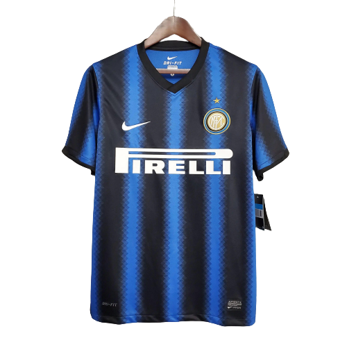 Inter Milan Retro Soccer Jersey Home Classic Football Shirt 10/11