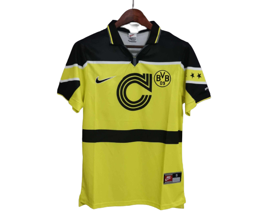 Borussia Dortmund Retro Soccer Jersey Third Classic Football Shirt 96/97