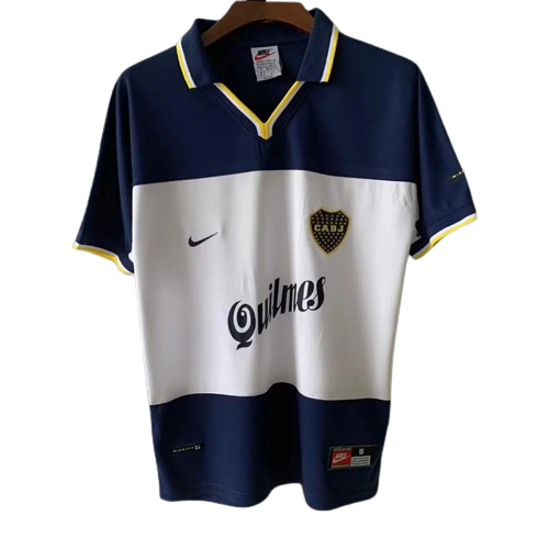 Boca Juniors Retro Soccer Jersey Away Classic Football Shirt 00/01