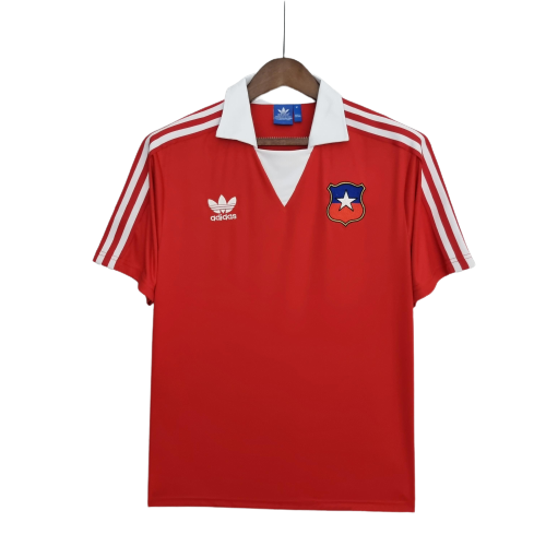 Retro Chile 1982 Home Soccer Jersey