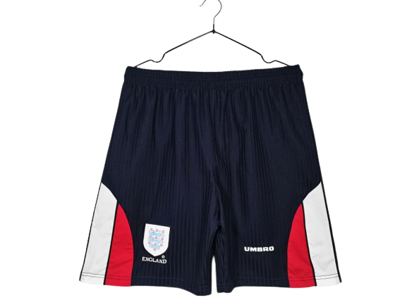 Retro 1998 England Home Shorts