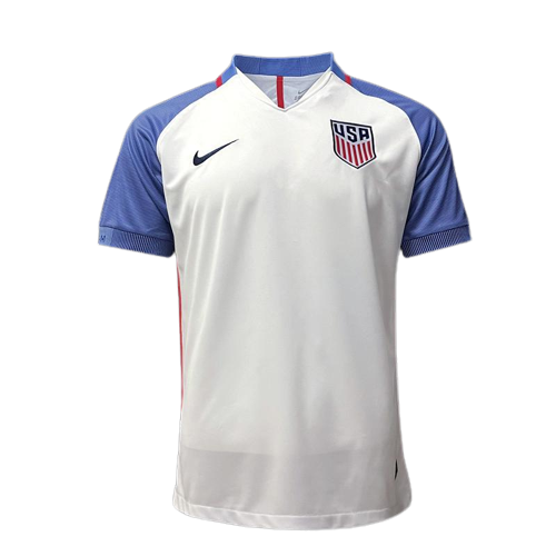 Retro 2016 USA Home Soccer Jersey