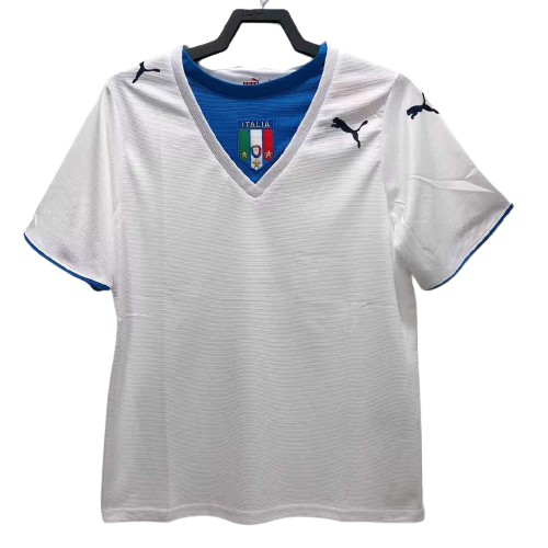 Retro 2006 Italy Away White Soccer Jersey