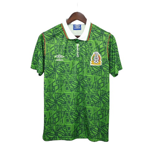 Retro 1994 Mexico Home Soccer Jersey