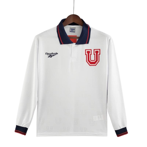 Retro Long Sleeve Universidad De Chile 1998 Away Soccer Jersey