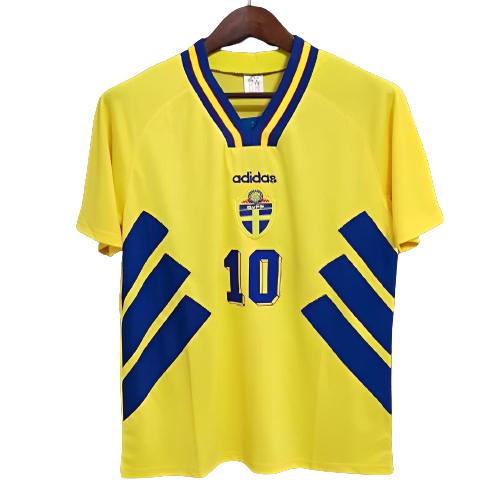 Retro 1994 Sweden Home Jersey 10# DHALIN