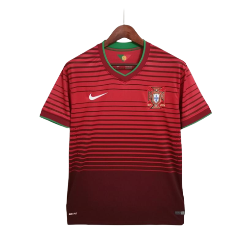 Retro 2014 Portugal Home Soccer Jersey