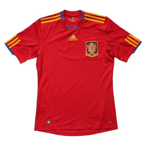 Retro 2010 Spain Home Soccer Jersey