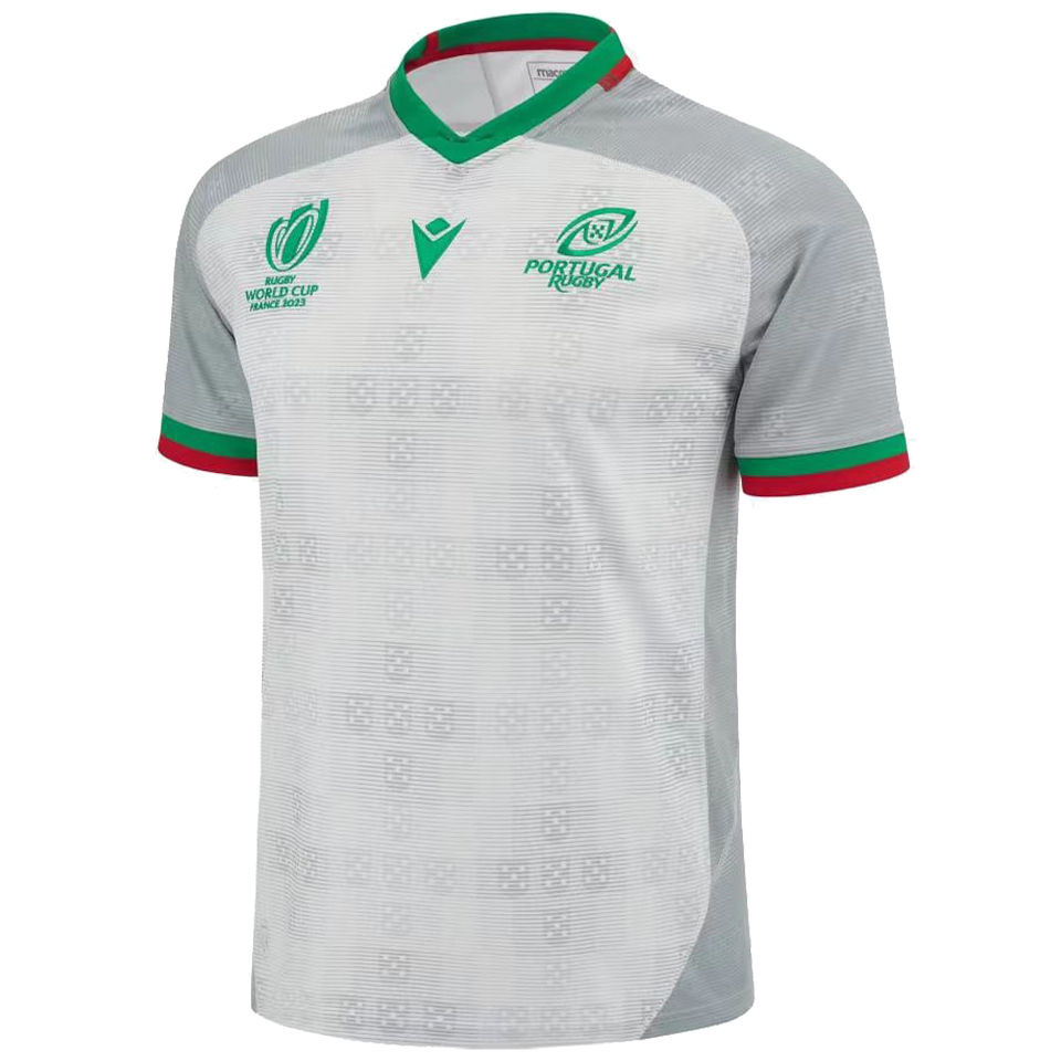 2023 Portugal RUGBY WORLD CUP Away White Rugby Jersey
