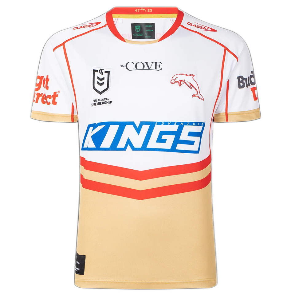 2023 Dolphins Away Rugby Shirt
