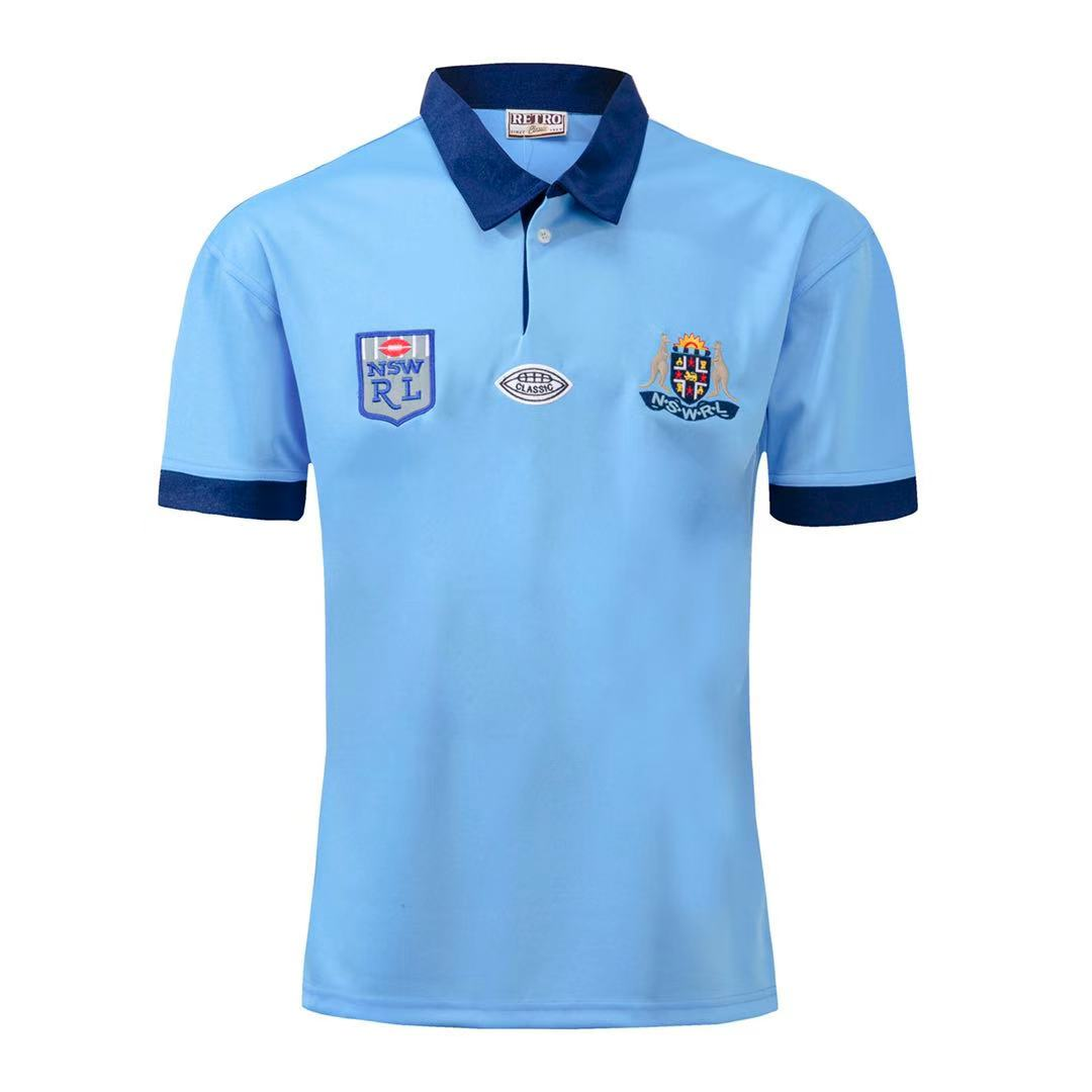New South Wales Rugby League Vintage Rugby Shirt