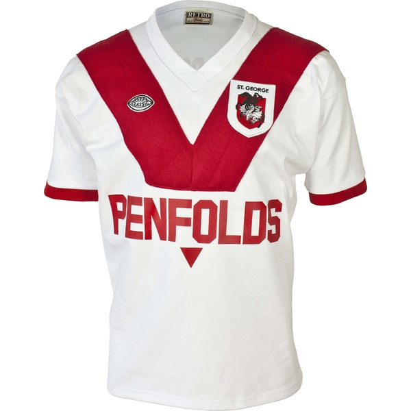 St. George Illawarra Dragons 1979 Vintage Rugby Shirt