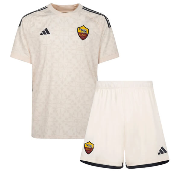 Kids AS Roma Soccer Kit Away Replica 2023/24