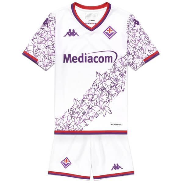 Kids Fiorentina Soccer Kit Away Replica 2023/24