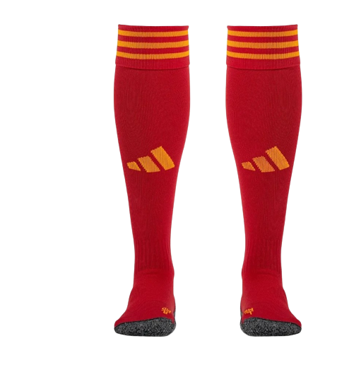 AS Roma Soccer Socks Home Replica 2023/24